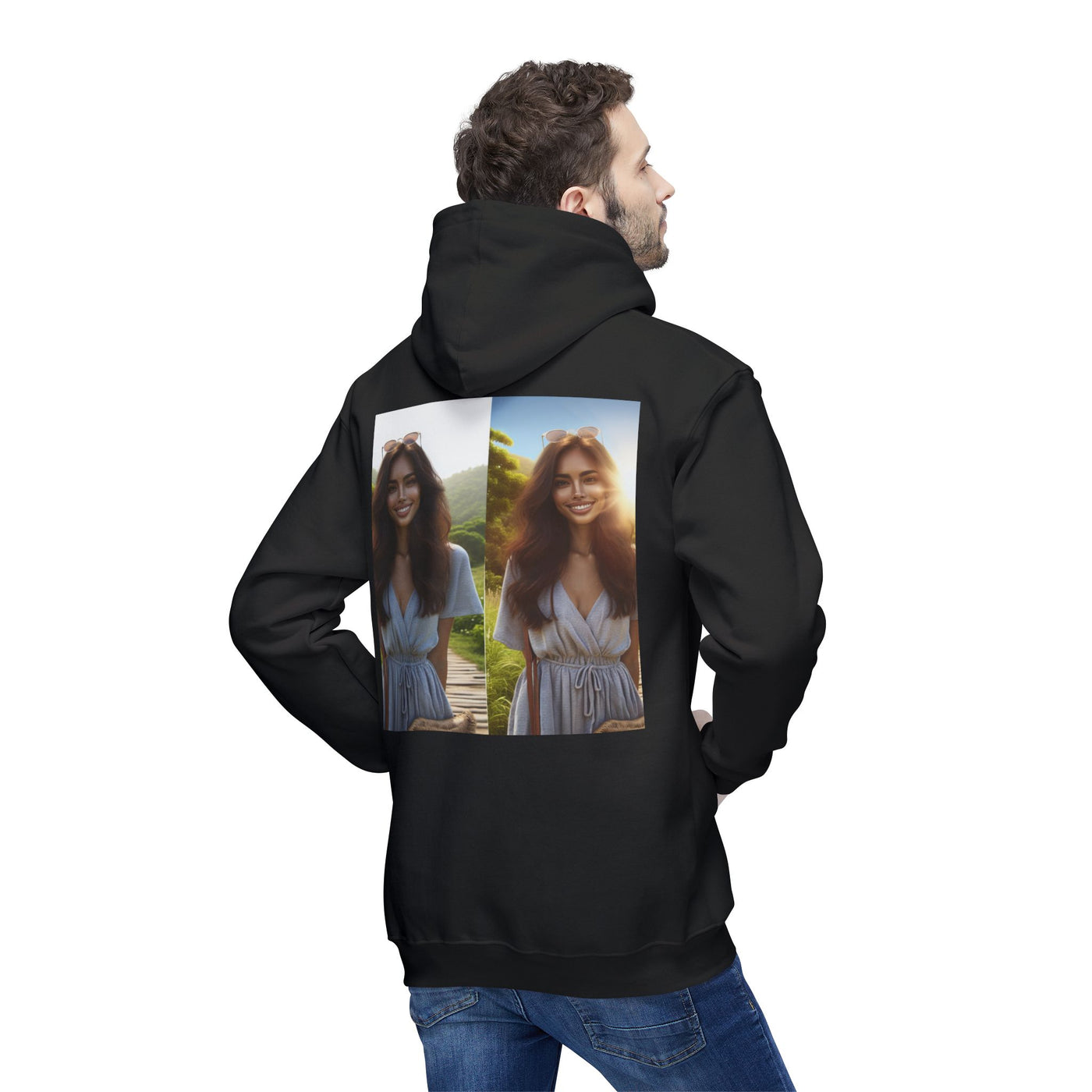 Unisex Hooded Sweatshirt, Made in US