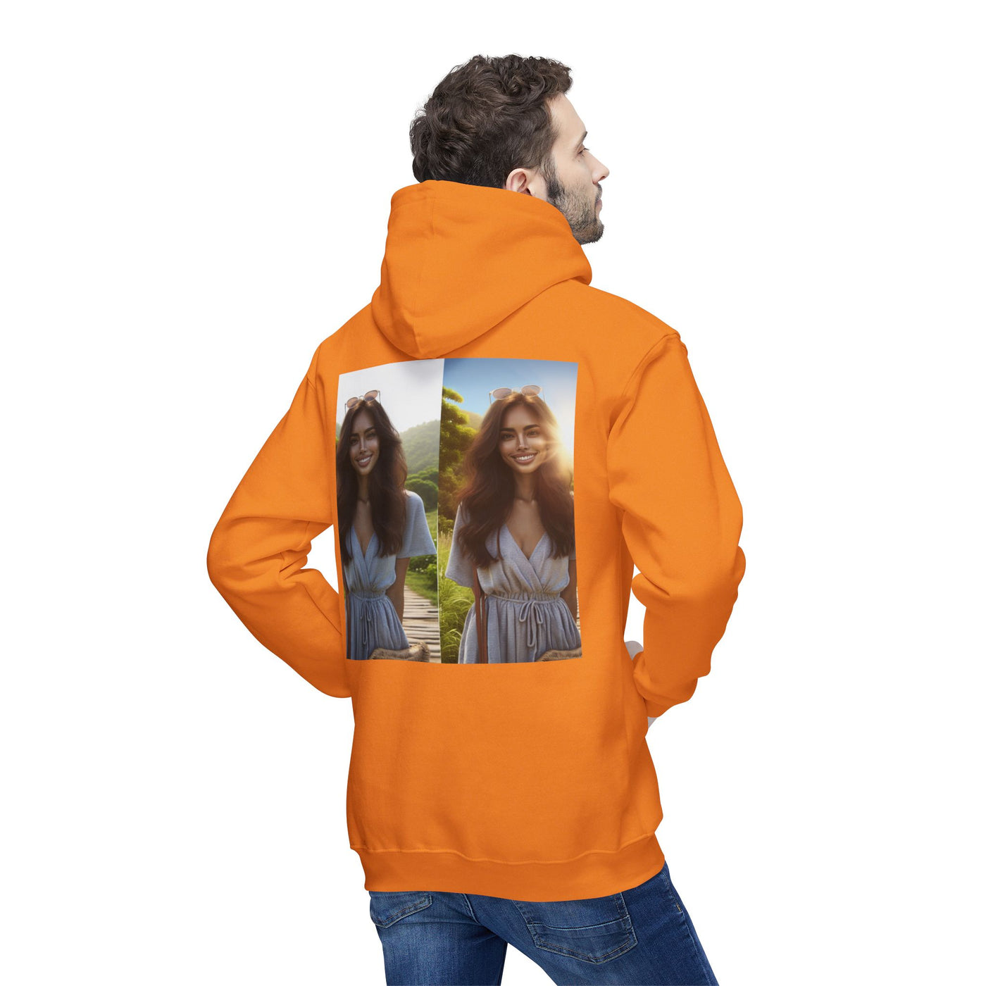 Unisex Hooded Sweatshirt, Made in US