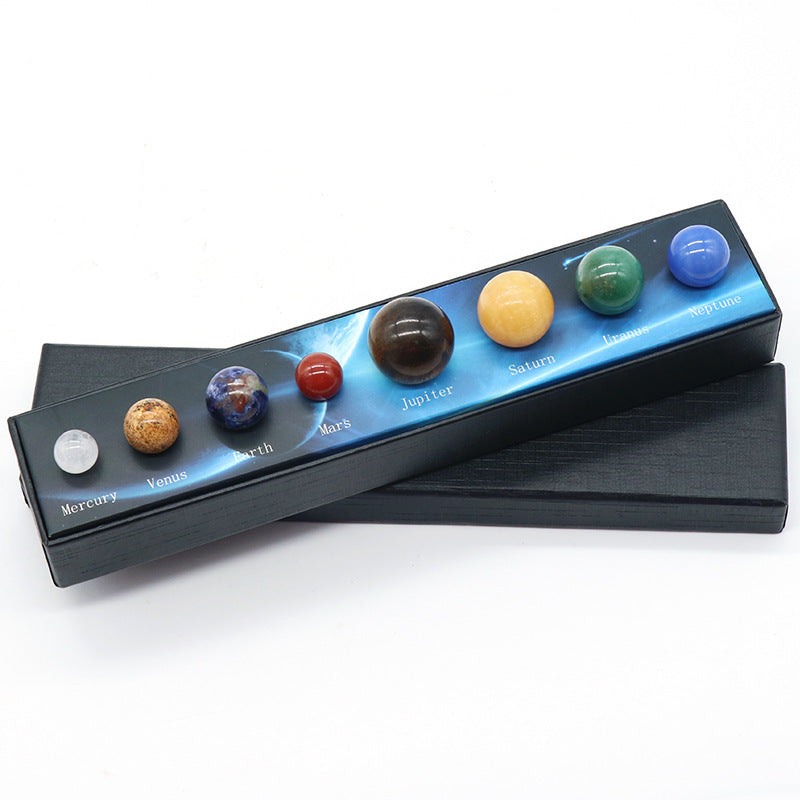 Natural Stone Eight Planets Stone Set