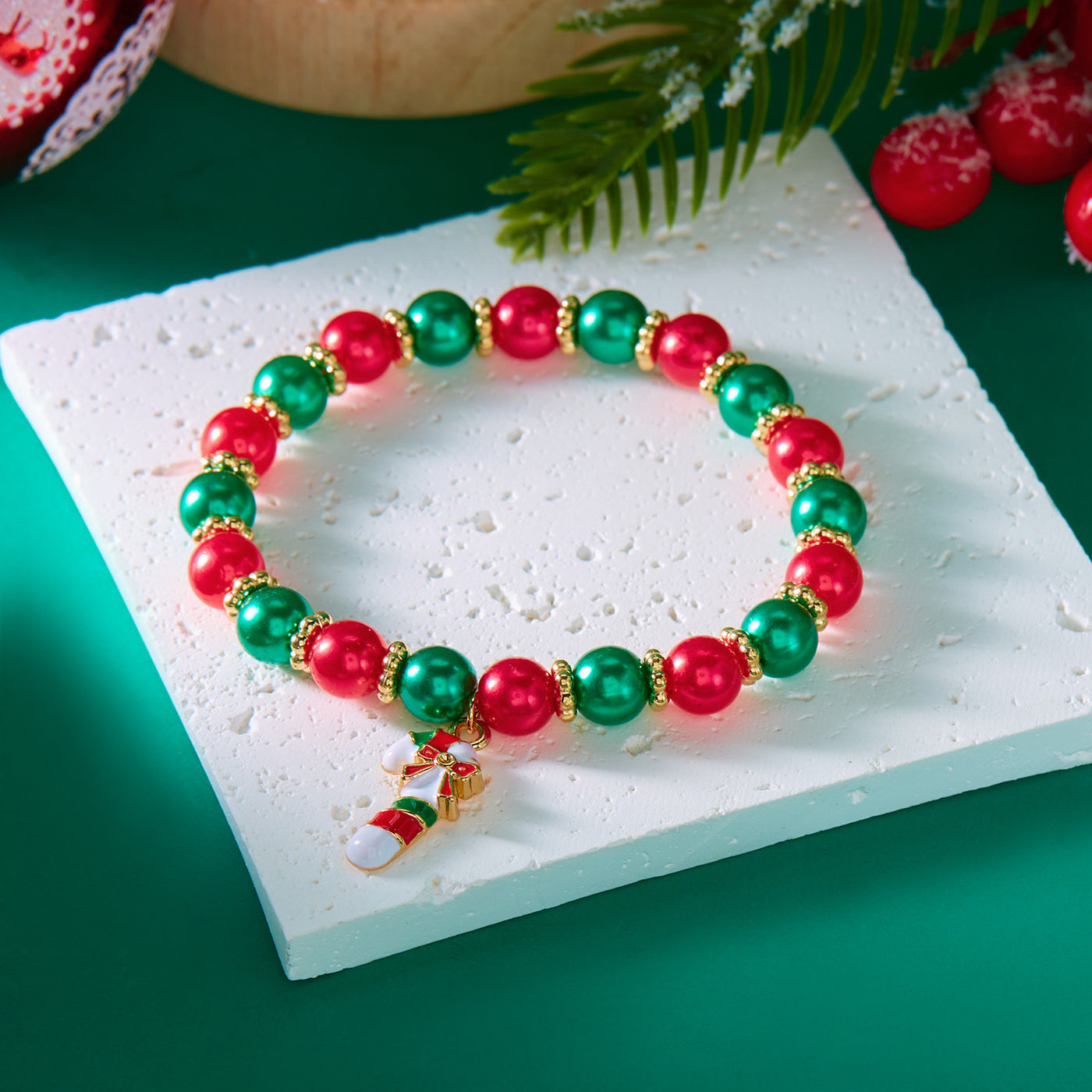 Christmas Bracelet Stylish Pendant Women's