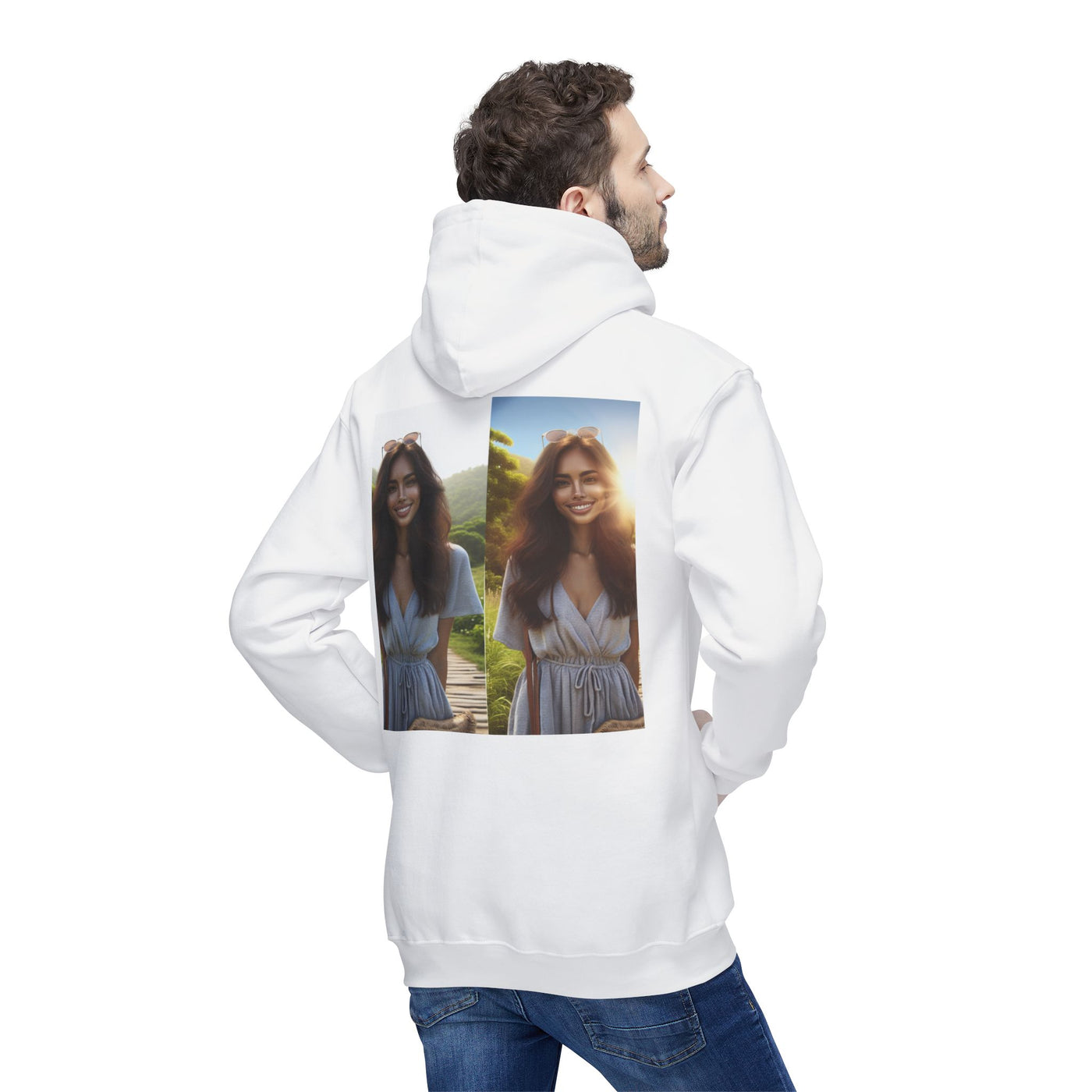 Unisex Hooded Sweatshirt, Made in US