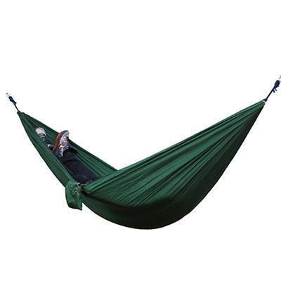 Backpacking Hammock - Portable Nylon Parachute Outdoor Double Hammock