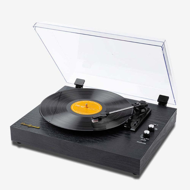 Vinyl Record Player Retro Bluetooth Audio Integrated Old-fashioned Phonograph Disc Piezoelectric Pickup