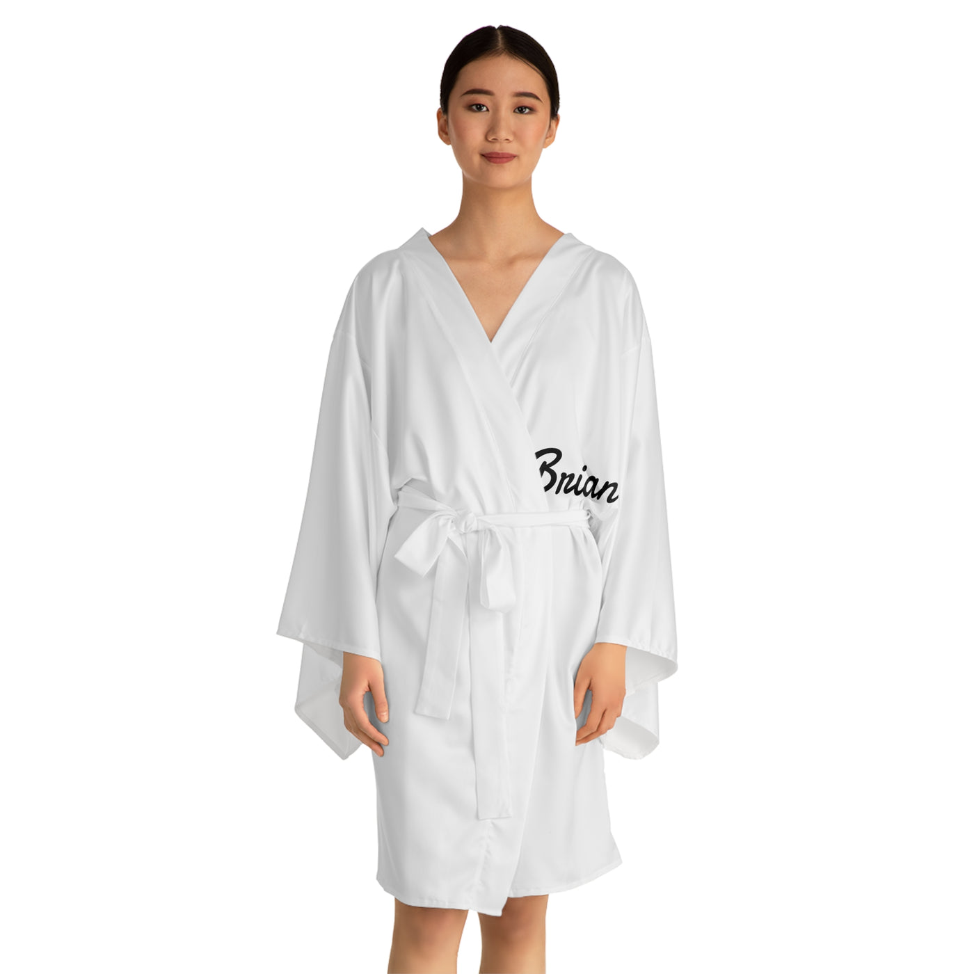 Long Sleeve Kimono Robe (AOP)