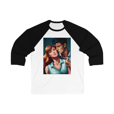 Unisex 3\4 Sleeve Baseball Tee