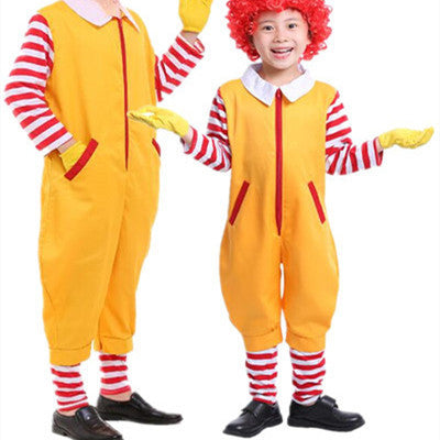 Christmas Children's Adult Clown Costume