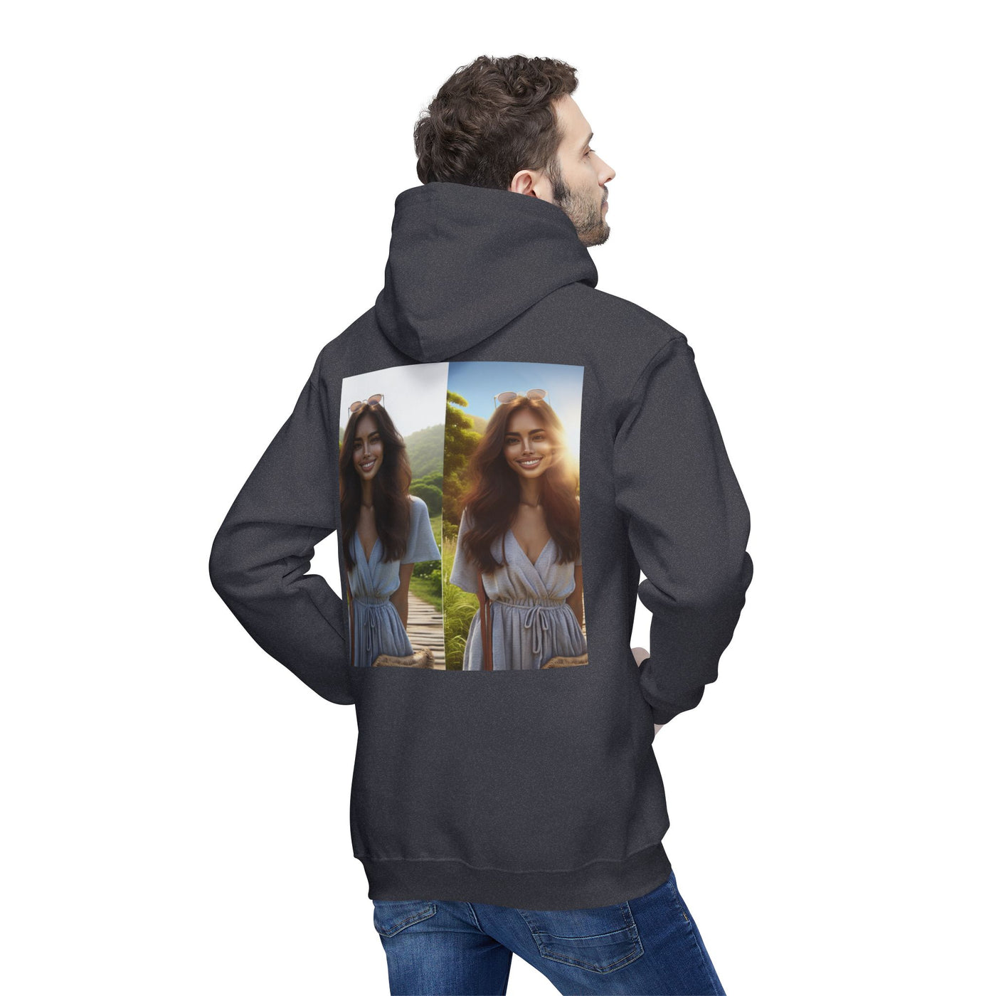 Unisex Hooded Sweatshirt, Made in US