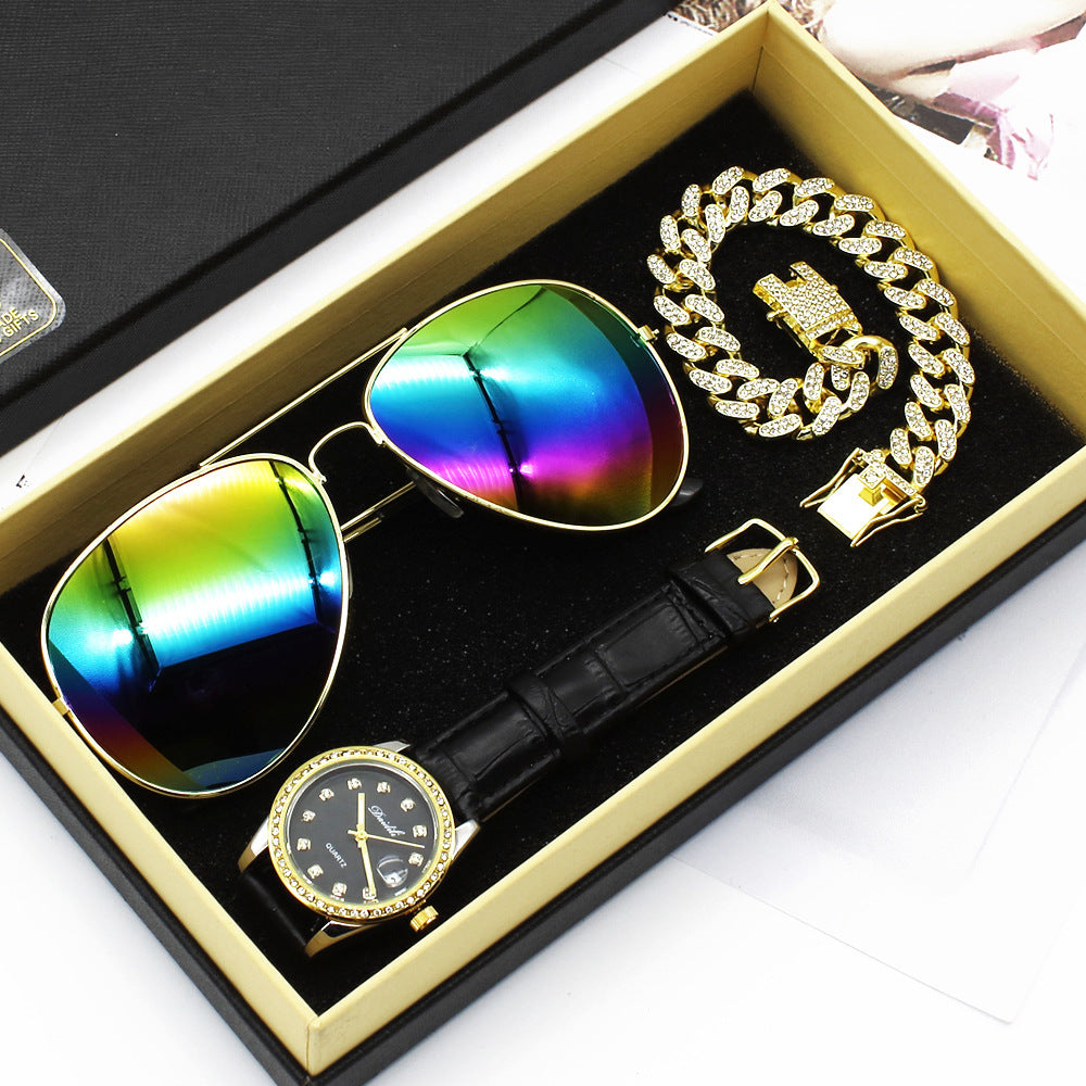 Sunglasses Women's High Sense Bracelet Watch Suit