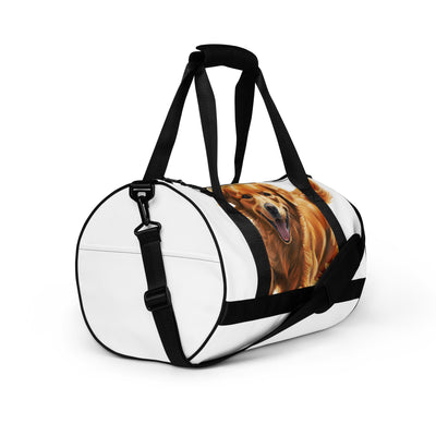 All-over print gym bag