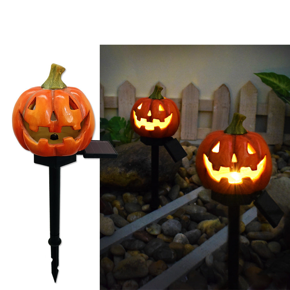 Solar Halloween Outdoor Creative Atmosphere Pumpkin Lamp